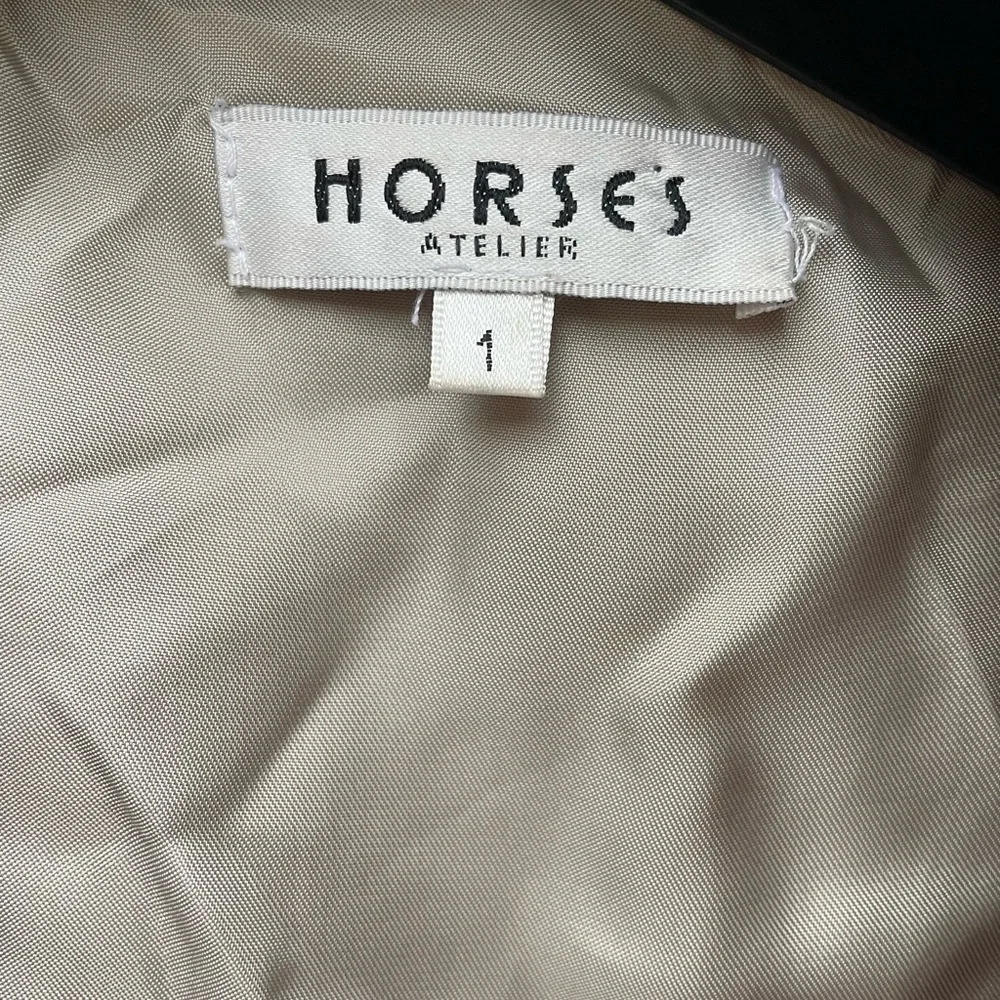 Horses Atelier Pink Boucle  Patch Pocket Coat, size 1 (small) - Picture 11 of 12